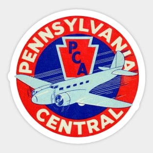 1945 Pennsylvania Central Airlines Sticker